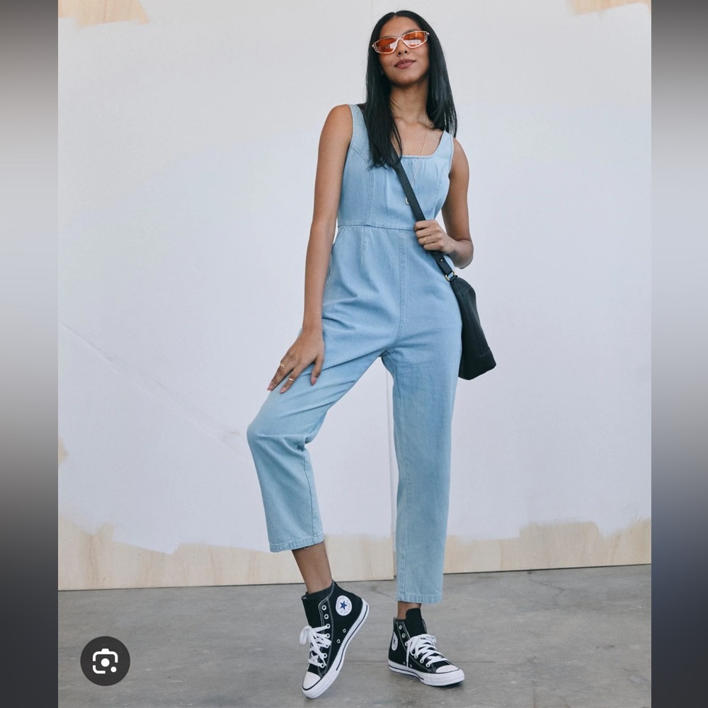 Valija Gitana Lucro Jumpsuit - Light Denim